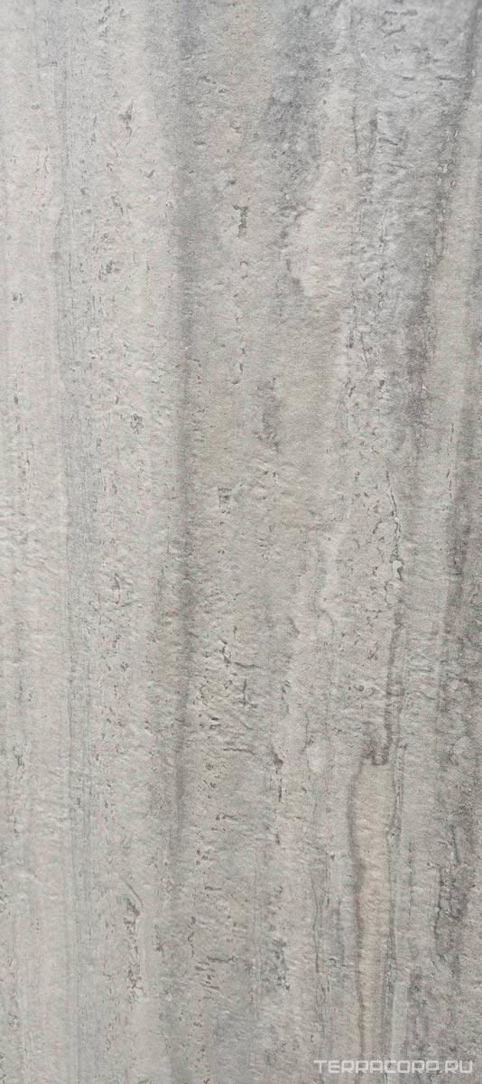 Керамогранит Janye Slab Travertino Travertine Silver Grey str 6 mm 120x270 Серый, фото 6