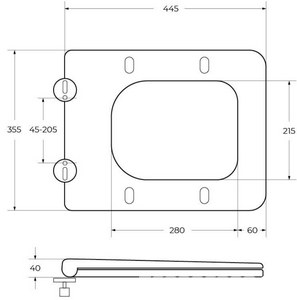 Унитаз подвесной, безободковый, смыв Tornado, 525x365x370мм, сиденье с микролифтом, крепеж в компл.,  ZZ BelBagno Luce-Tor BB076CH-TOR/SC