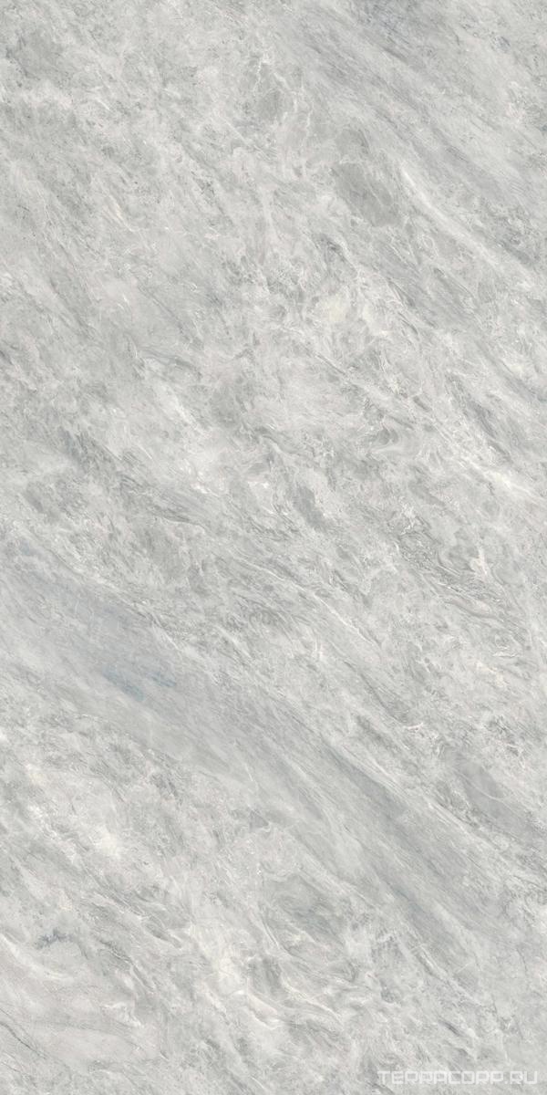 Керамогранит Ariostea Ultra Marmi Bardiglio Chiaro Prelucidato (Soft) 6 mm 150x300 Серый, фото 5