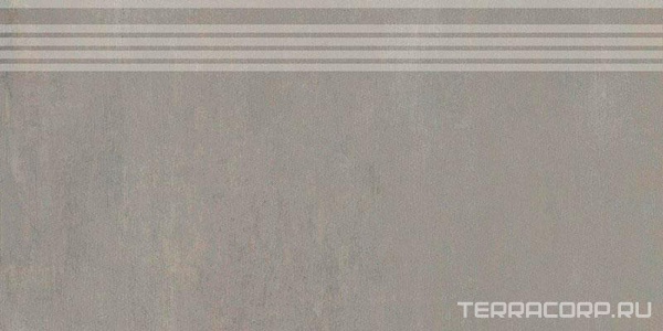 Ступени Kerama Marazzi Гварди Ступень  серый светлый матовый обрезной 30x60 Серый 