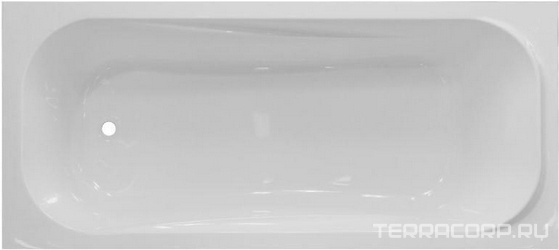 Ванна из искусственного камня Эстет Альфа 170x75 с ножками| 170x75x48