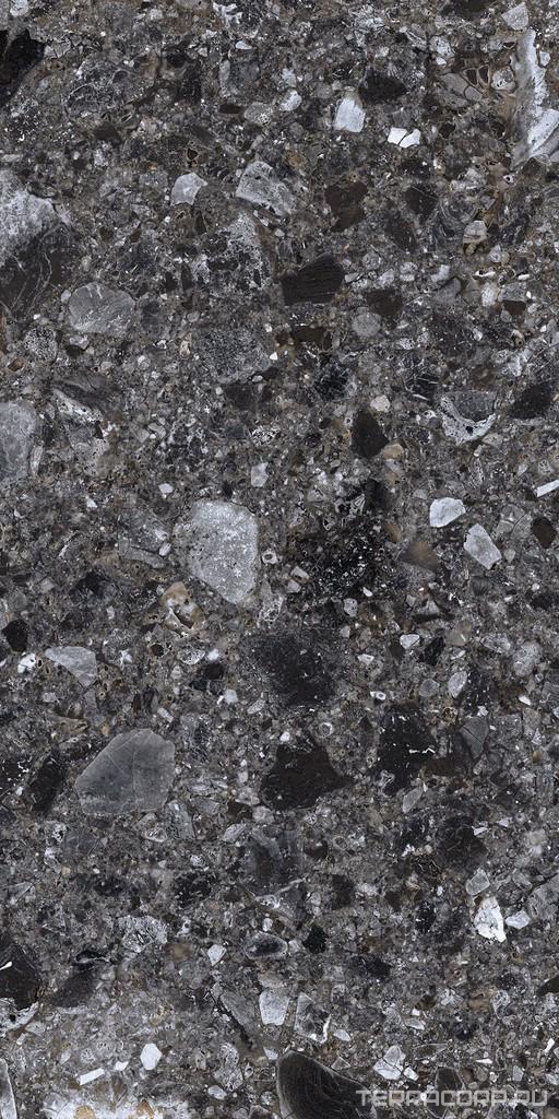 Керамогранит Kerranova Terrazzo Керамогранит K-333/MR Dark Grey ZZ30х60 Серый, фото 7