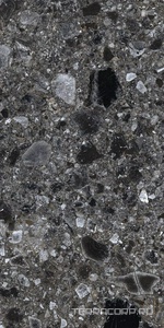 Керамогранит Kerranova Terrazzo Керамогранит K-333/MR Dark Grey ZZ30х60 Серый 
