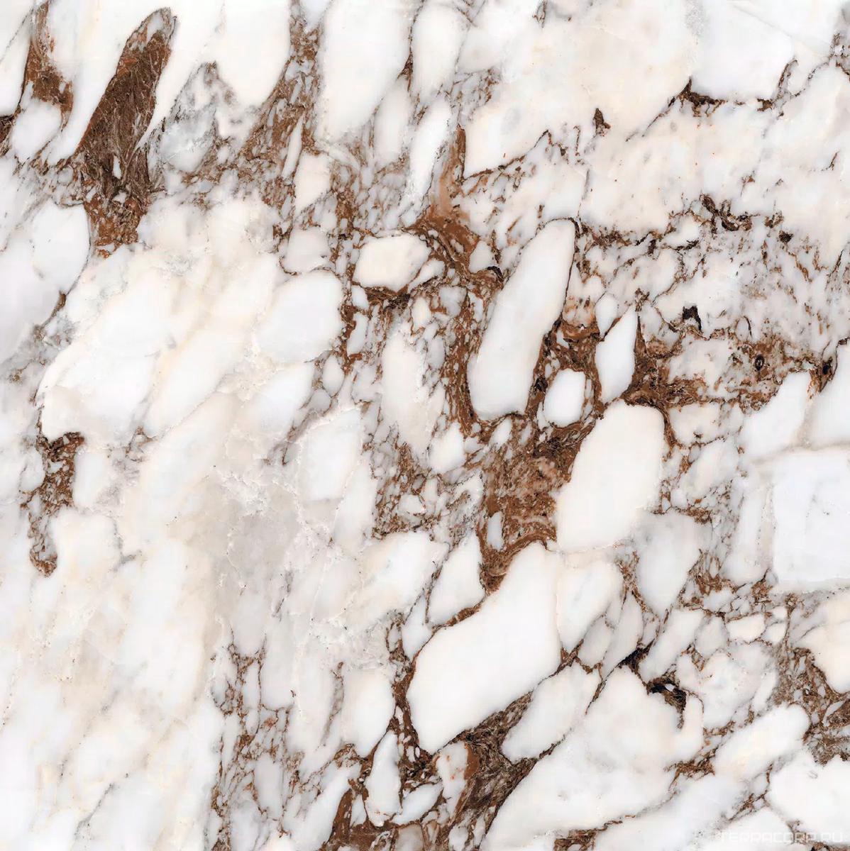 Керамогранит Florim Magnum Les Bijoux De Rex Bijoux Breche Capraia Glossy 120x120 Белый, фото 6