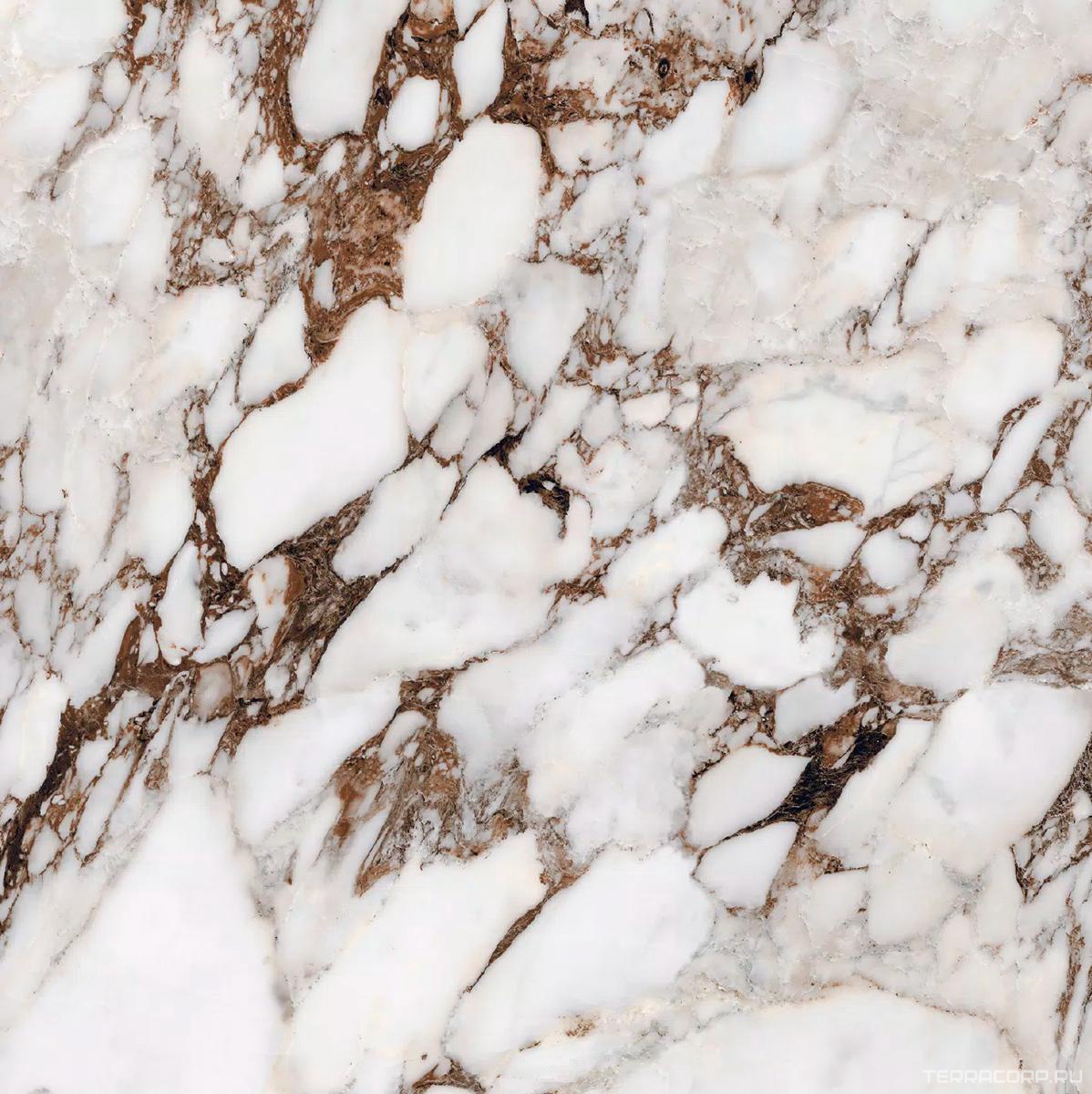 Керамогранит Florim Magnum Les Bijoux De Rex Bijoux Breche Capraia Glossy 120x120 Белый, фото 4
