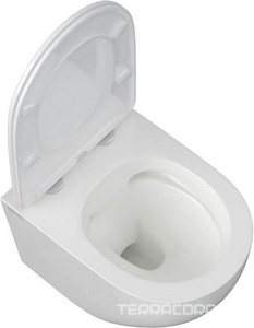 Комплект: Унитаз подвесной+сиденье с микролифтом цв.белый+инсталляция+клавиша O3 хром глянец ZZ Berges Универсал 043389