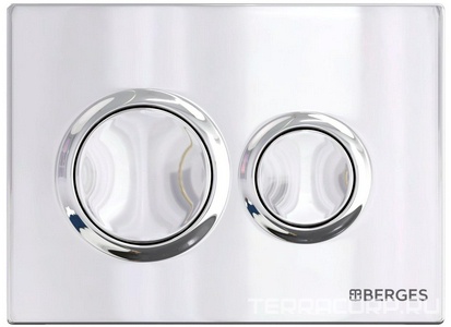 Комплект: Унитаз подвесной+сиденье с микролифтом цв.белый+инсталляция+клавиша O3 хром глянец ZZ Berges Универсал 043389