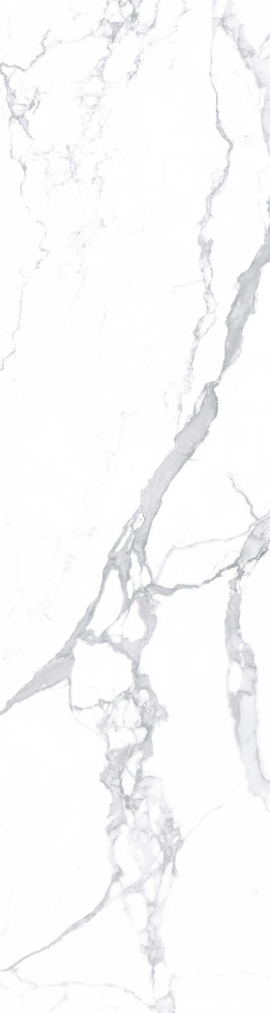 Керамогранит Exterior Ceramica Arch Rock Collection Statuario Natural Brillo High Gloss 15 mm 80x300 Белый, фото 5