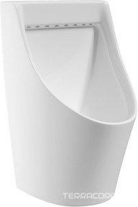 Писсуар с механическим смывом, 315x340xh550мм, кран смыва, керамическ.крышка сливн.отверст., крепеж в компл., без сифона, (цв.белый глянец),  ZZ Aqueduto PRO PRO0110