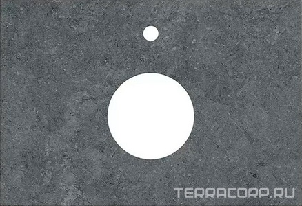 Cтолешница из плитки 70х48 см для мебели CANALETTO, цвет серый темный ZZ Kerama Marazzi Canaletto CN70.DL501320R