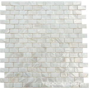 Мозаика Мастера Керамики Glass 754 из натурального перламутра( чип 15*30) 28,5х29,5 n/a 