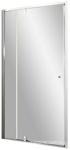 Душевые двери -120, двухэлементные,  стекло прозрачное, профиль - сатин, с установочным комплектом ZZ Ravak PDOP2 03GG0U00Z1