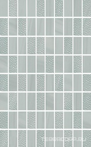 Керамическая плитка Kerama Marazzi  Сияние мозаичный дек. моз. стена 25х40 ZZ Голубой