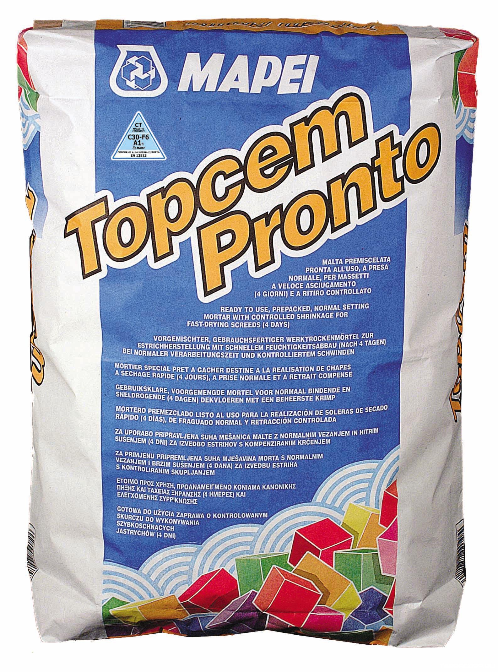 TOPCEM PRONTO (25 кг) ( заказ кратно поддонам 40 шт) ZZ Mapei Topcem Pronto 024325, фото 3