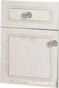 Шкаф дополн. для тумбы под раковину, 35,2х47см, выдв. ящик и распшн. дверь, петли слева, с внутр. ткан. обивкой, ручки цв. хром,  ZZ Labor Legno Hermitage HE 0/10С ARGV SX