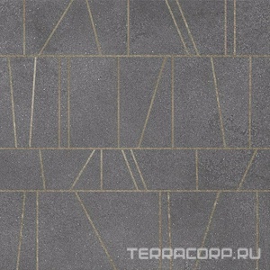 Керамогранит Kerama Marazzi Турнель   Декор 80х80 Серый 