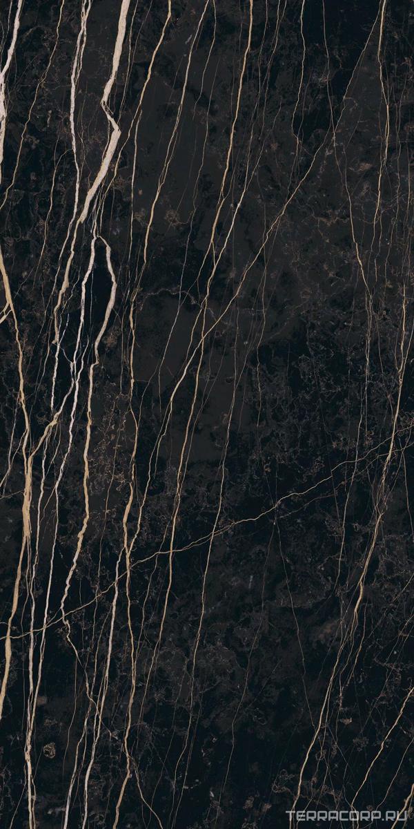 Керамогранит Florim Prexious of Rex Thunder Night Glossy 60x120 Черный, фото 7
