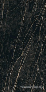 Керамогранит Florim Prexious of Rex Thunder Night Glossy 60x120 Черный 