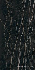 Керамогранит Florim Prexious of Rex Thunder Night Glossy 60x120 Черный 