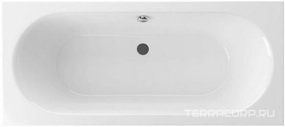 Ванна акриловая Excellent Oceana Slim 170*75 см, без каркаса, без с/п, белая, ZZ