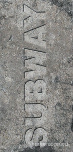 Керамогранит CIR New York Road Signs Mix Soho 10x20 Серый 