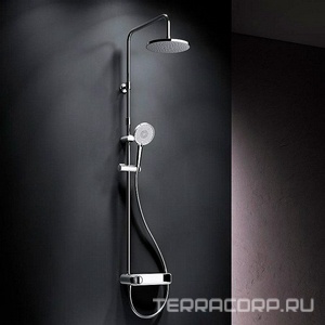 Душевая система AM.PM  (верхний и ручной душ, термостат) хром ZZ AMPM X-Joy F0785A600