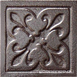 Вставка Орлеан серебро XX 6x6
