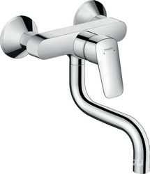 Смеситель Hansgrohe Logis 71836000 для кухонной мойки| 22x21x22