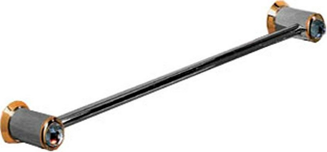 Полотенцедержатель 31/36см., (цв. хром/золото),  XX 3M Okay Swarovski 8624 CD