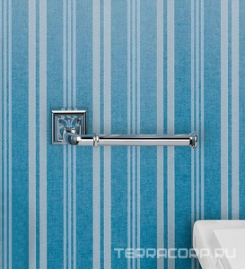 Держатель туал.бумаги открытый, крепление слева, (цв.хром)  ZZ Colombo Portofino B3208 DX