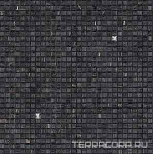 Мозаика Bisazza Декоративные панно Rain Black with crysrtals Swarovsky (with KIT) 1x1 Комбинированный 