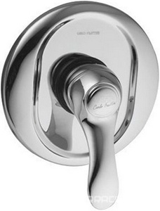 Смеситель для душа, встраиваемый в стену, (БЕЗ внутр.части арт.F3000), (цв. хром),  ZZ Fima Carlo Frattini Lamp F3309Х1CR