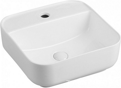 Раковина-чаша -2, 390x390x135 см, БЕЗ сифона, белая ZZ Aquanet City 211281