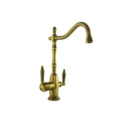 Смеситель Zorg Sanitary ZR 349 YF BR для кухонной мойки| 17x36x25