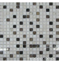 Мозаика из камня на сетке M20-079-15P ZZ |30.5x30.5