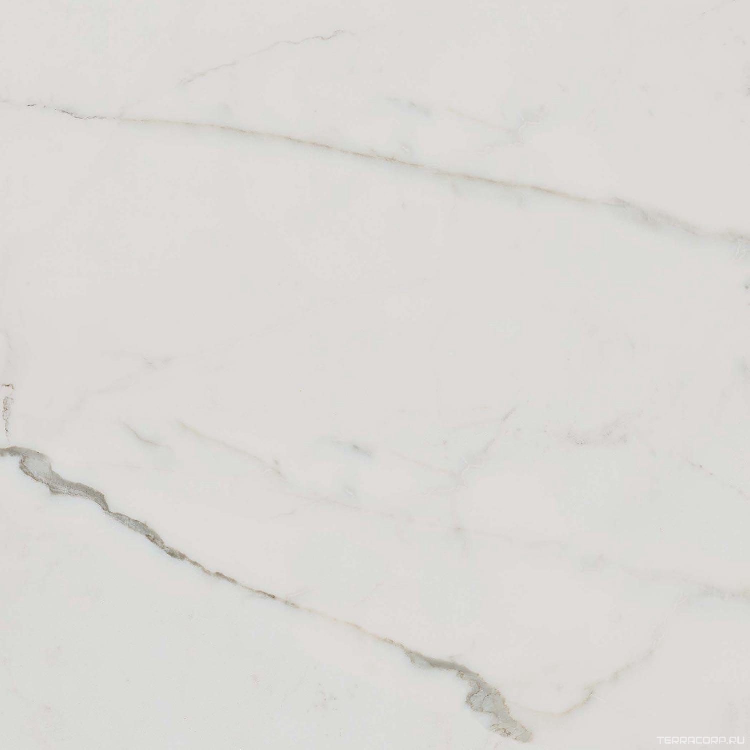 Керамогранит Dado Ceramica Marmi Pregiati Supreme Calacatta Rett 60x60 Белый, фото 3