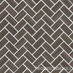 Мозаика Kerama Marazzi Грасси Декор  коричневый мозаичный напольный B XX30x31.5 Коричневый 