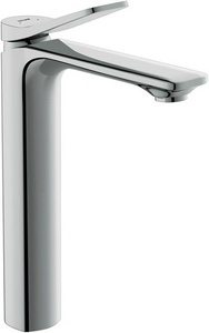 Смеситель для раковины, высокий, донный клапан click clack в комплекте, цв.хром Cersanit Odra 63054