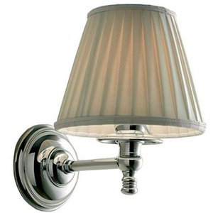 Светильник (хром / плафон ткань)  ZZ Devon & Devon Daisy DEDAISYCR