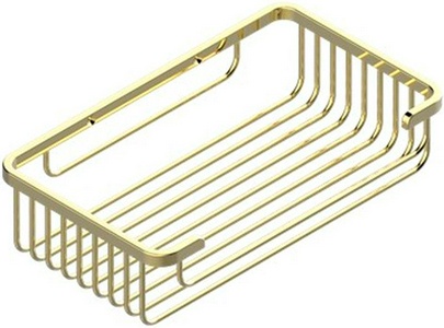 Полочка металл. решётка, глубокая 200х150mm (цв. латунь (Luxbrass))  ZZ THG Versailles G14-D03-02626