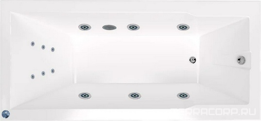 Акриловая ванна Marka One Raguza 01ра1990ГМст Стандарт, 190x90| 190x90x45
