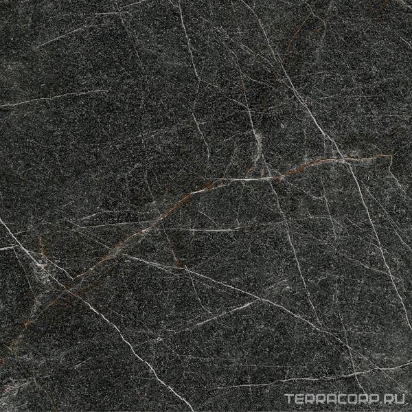 Керамогранит Idalgo Гранит София черно-оливковый MR матовый 60x60 Черный, фото 6