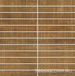 Мозаика Гранит Вуд Эго Коричневый 1 лаппат/структ LR/SR  XX 30x30