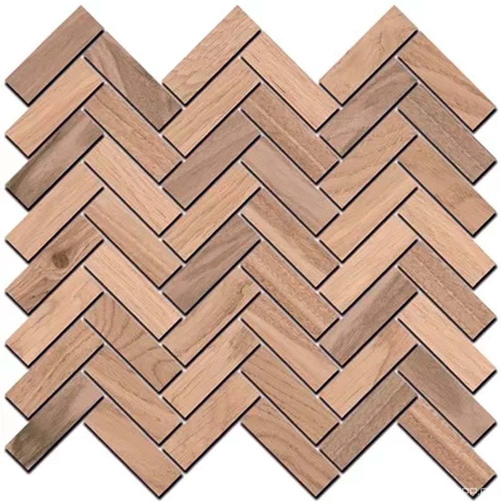 Керамогранит Kerama Marazzi Селект Вуд Декор беж мозаичный33x33 Бежевый, фото 7