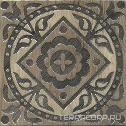 Вставка Фратте серый лаппатированный XX|15х15