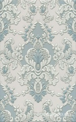 Декор Браганса голубой матовый |25х40