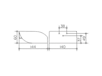 Держатель д/туал. бумаги, с крышкой, (цв.хром), Elegance ZZ Keuco Elegance New 11660 010000