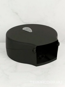 Диспенсер туалетной бумаги, диаметр рулона 28 см, цв. черный ZZ Nofer Nofer 05005.N