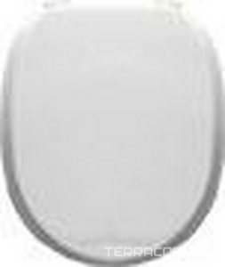 Сиденье для унитаза МДФ, белое, петли (латунь),  ZZ  Devon & Devon Classica IBSEBIAWCLAOT