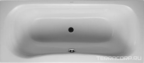 Ванна 1800х800хh480мм, встраиваемая, (без ножек арт.790100 и сифона арт.790289), акрил, Pura Vida XX